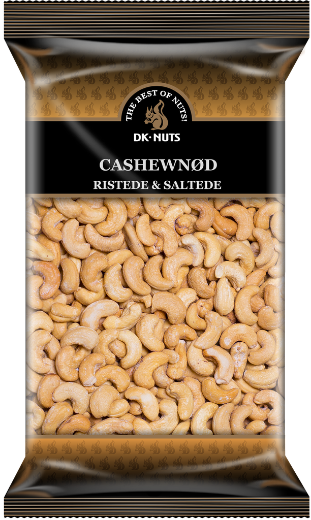 DK-NUTS - CASHEW NUTS LUXURY (ROASTED & SALTED)  1 KG