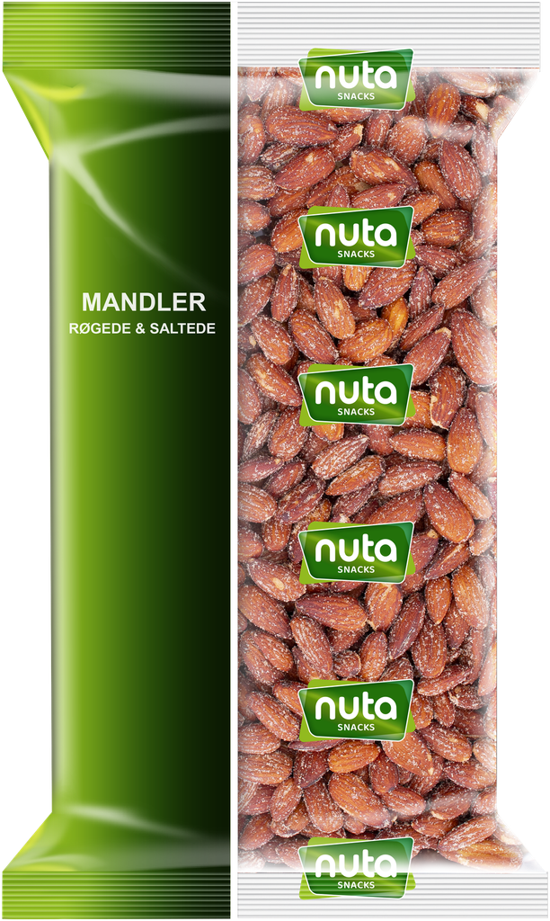 NUTA - ALMONDS (SMOKED & SALTED) 1 KG