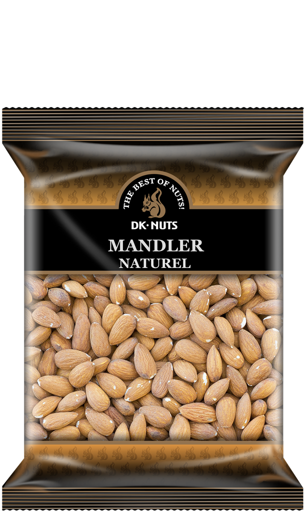 DK-NUTS - ALMONDS NATURAL 0.5 KG